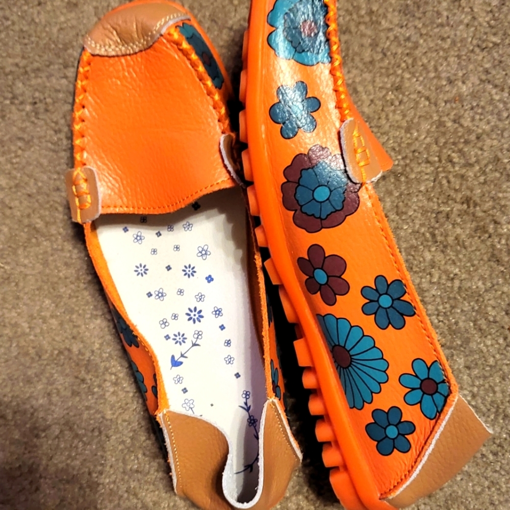 Cute leather loafers
